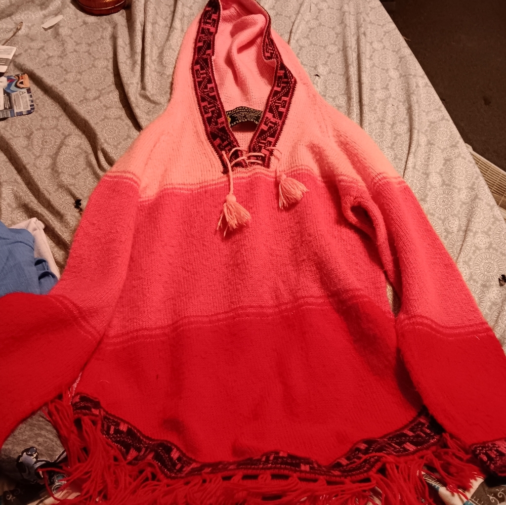 Milmas crafts 100% alpaca handmade hoodie